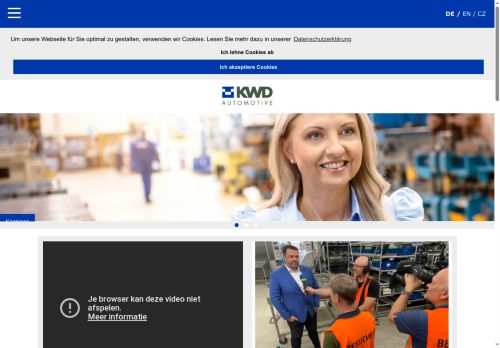 KWD Bohemia, s.r.o. nabízí práci na pozici Obsluha strojů v obci Dobrovice