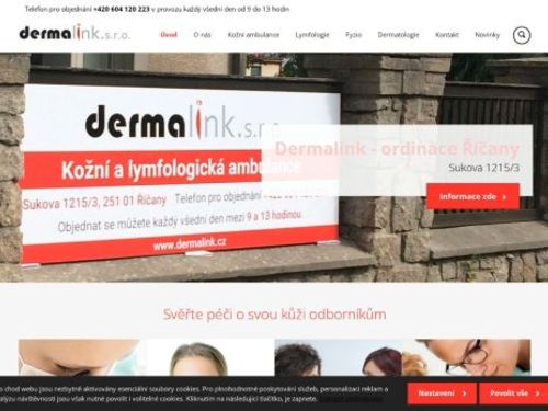 Kožní a lymfologická ambulance Dermalink - MUDr. Kristýna Baudyšová