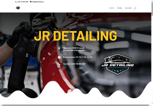 Zobrazit webové stránky JR Detailing