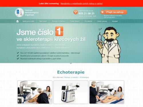 Centrum dermatologické angiologie Phlebomedica s.r.o. - MUDr. Strejček, MUDr. Horváth, MUDr. Julínek