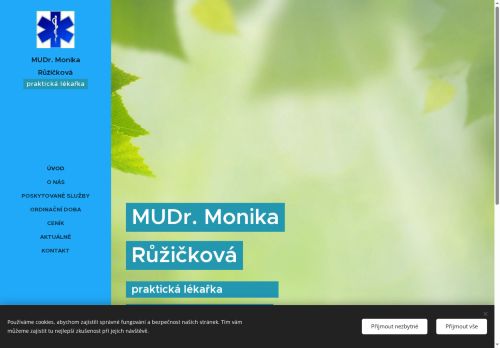 Zobrazit webové stránky Praktický lékař - MUDr. Monika Růžičková