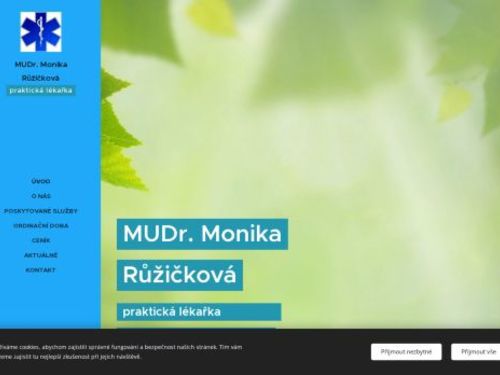 Praktický lékař - MUDr. Monika Růžičková