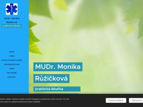 Praktický lékař - MUDr. Monika Růžičková