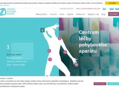 Chirurgická ambulance - Osteo Klouby Klinik - MUDr. Dalibor Zeman