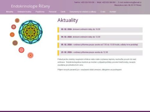 Endokrinologie Říčany - MUDr. Magdalena Matějková Běhanová, Ph.D., MUDr. Natalya Tyan