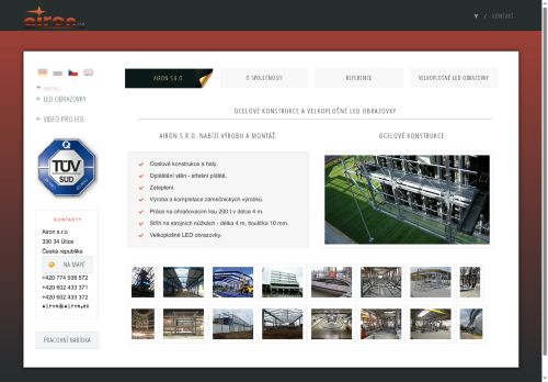 AIRON spol. s r. o. nabízí práci na pozici Vedoucí provozu v obci Úlice