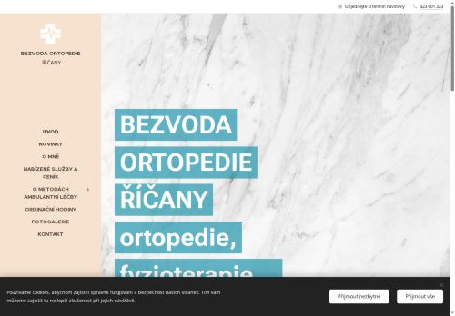 Zobrazit webové stránky Ortopedie, rehabilitace a fyzikální medicína - MUDr. Zdeněk Bezvoda