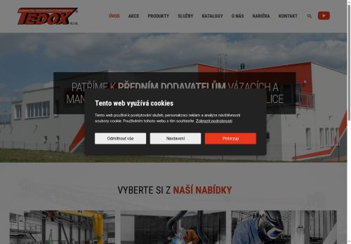 TEDOX s.r.o. nabízí práci na pozici Manipulant skladu v obci Březnice