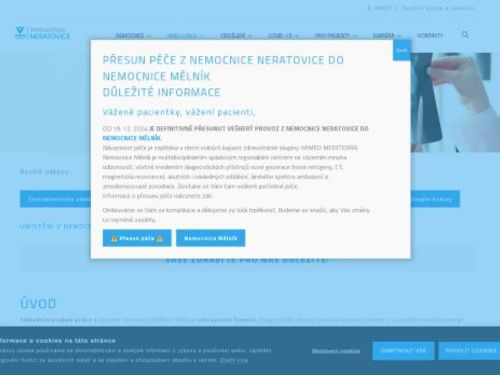 Radiodiagnostika - Nemocnice Neratovice