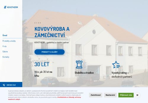 Zobrazit webové stránky KOVOTHERM, spol. s r.o.