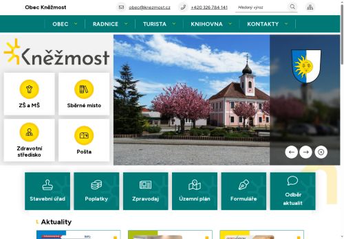 Zobrazit webové stránky Obecní úřad Kněžmost