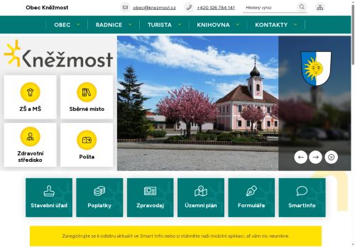 Zobrazit webové stránky Obecní úřad Kněžmost