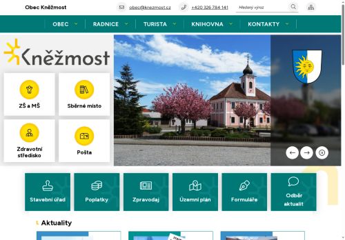 Zobrazit webové stránky Obecní úřad Kněžmost