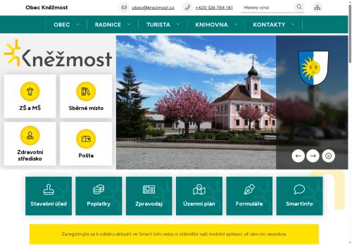Zobrazit webové stránky Obecní úřad Kněžmost