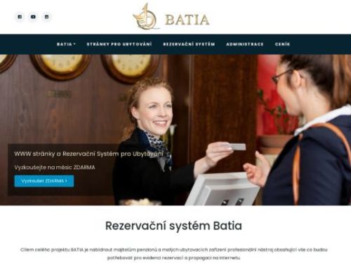 Rezervační systém Batia