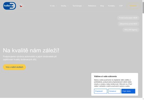 HOLLEN CZ s. r. o. nabízí práci na pozici Kvalitáři a testovači výrobků, laboranti (kromě potravin a nápojů) v obci Zápy