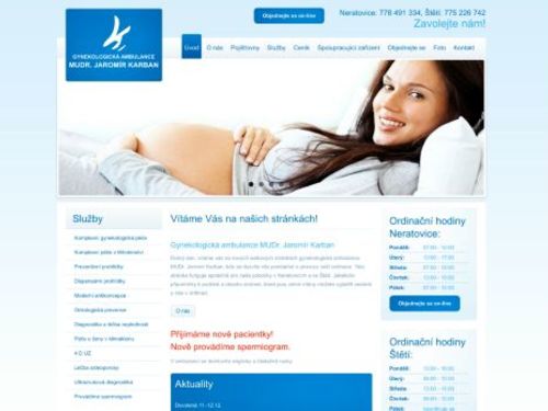 Gynekologická ambulance - MUDr. Jaromír Karban