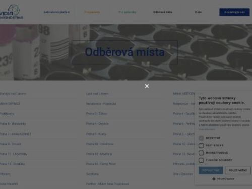 Odběrová laboratoř - VIDIA-DIAGNOSTIKA, s.r.o.