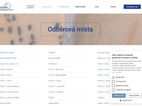 Odběrová laboratoř - VIDIA-DIAGNOSTIKA, s.r.o.