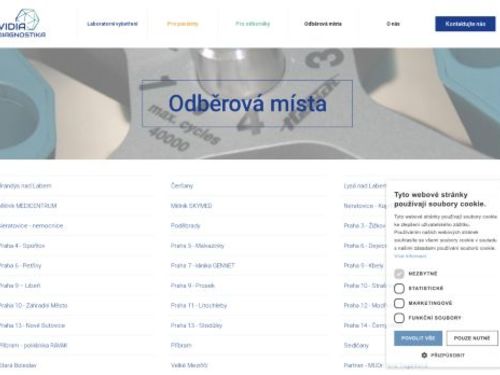 Odběrová laboratoř - VIDIA-DIAGNOSTIKA, s.r.o.