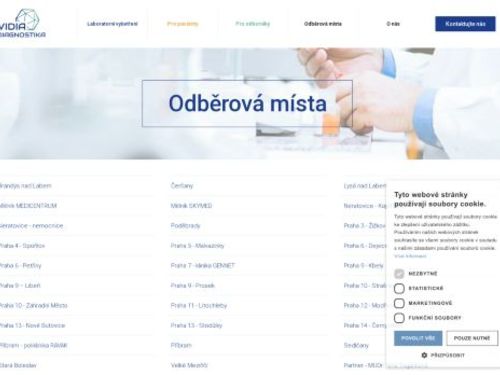 Odběrová laboratoř - VIDIA-DIAGNOSTIKA, s.r.o.
