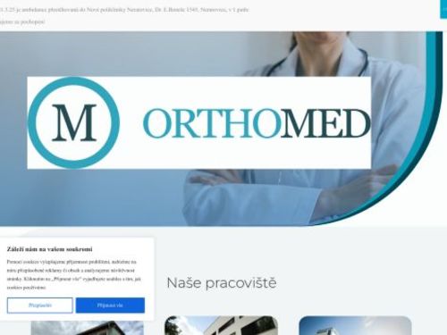 Ortopedie a chirurgie - Orthomed s.r.o. - MUDr. Pavel Dupal, MUDr. Jan Hach