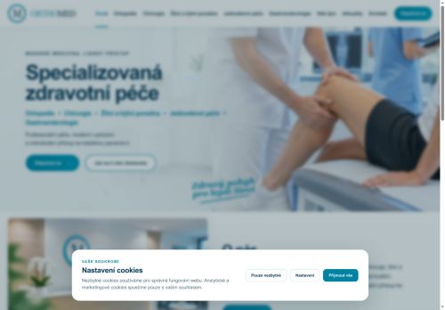 Zobrazit webové stránky Ortopedie a chirurgie - Orthomed s.r.o. - MUDr. Pavel Dupal, MUDr. Jan Hach