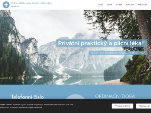 Privátní praktický a plicní lékař - MUDr. Ján Dindoš a MUDr. Janka Šarman
