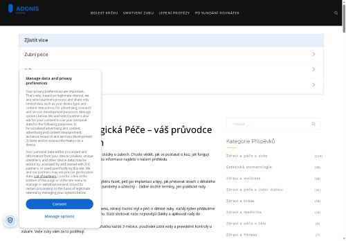 Zobrazit webové stránky Zubní klinika - Adonis Dental Neratovice - MUDr. Petr Kohout