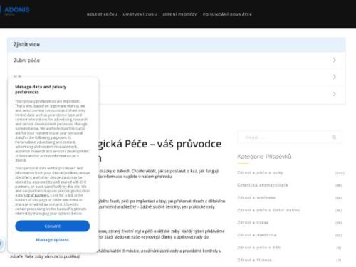 Zubní klinika - Adonis Dental Neratovice - MUDr. Petr Kohout