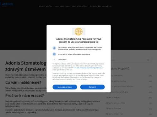 Zubní klinika - Adonis Dental Neratovice - MUDr. Petr Kohout