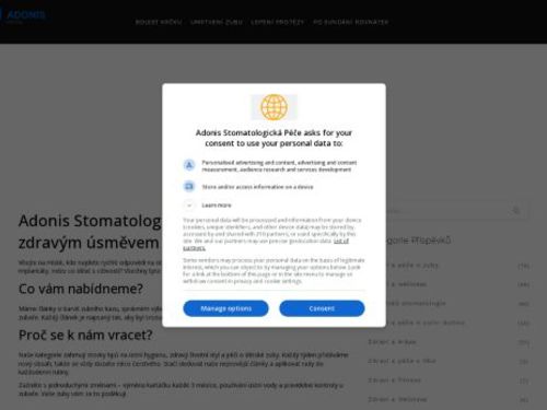 Zubní klinika - Adonis Dental Neratovice - MUDr. Petr Kohout