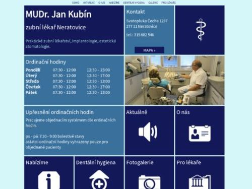 Zubní ordinace - MUDr. Jan Kubín