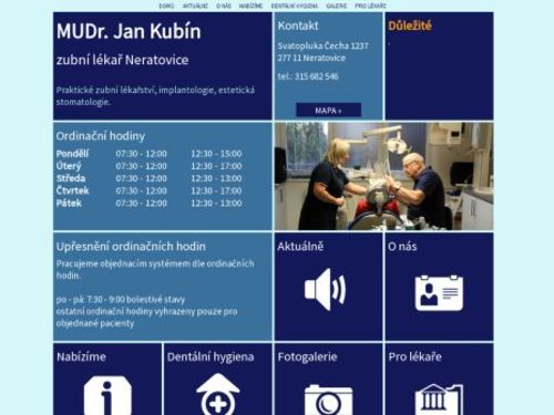 Zubní ordinace - MUDr. Jan Kubín