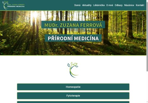 Zobrazit webové stránky ORL ambulance a homeopatie - MUDr. Zuzana Ferrová