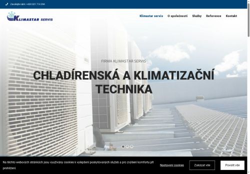KLIMASTAR servis s.r.o. nabízí práci na pozici Administrativní pracovnice (m/ž) v obci Kolín