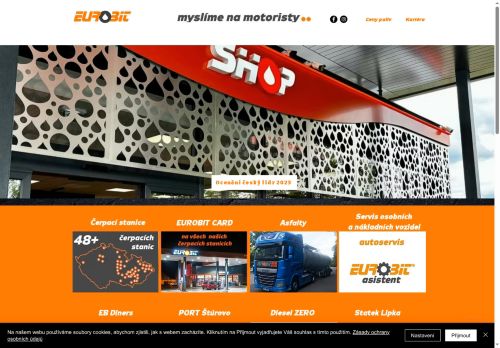 EUROBIT - čerpací stanice s.r.o. nabízí práci na pozici OBSLUHA BISTRA NA ČERPACÍ STANICI v obci Hrušky