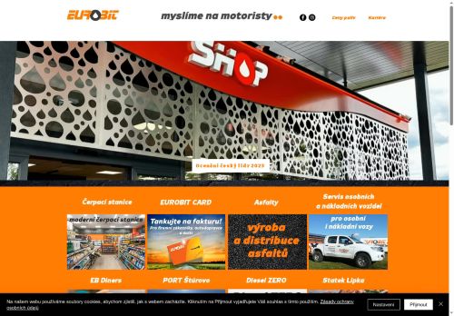 EUROBIT - čerpací stanice s.r.o nabízí práci na pozici Obsluha čerpacích stanic a mycích linek dopravních prostřed. (m+ž) v obci Bořanovice