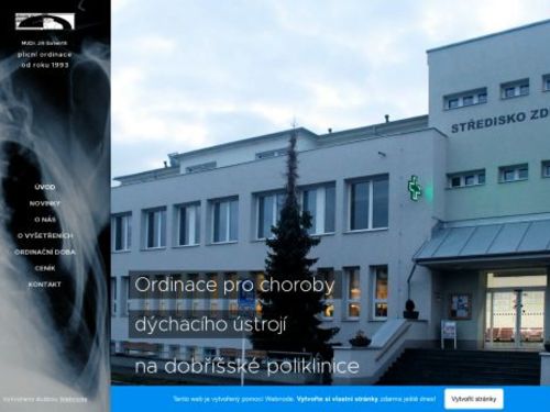 Plicní ambulance - MUDr. Jiří Guthwirth, MUDr. Jindřich Kaňa