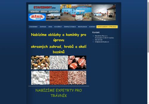 Zobrazit webové stránky Stavebniny plus, spol. s r.o.