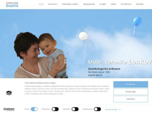Gynekologie Dobříš - MUDr. Veronika Lonková