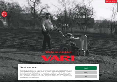 VARI, a.s. nabízí práci na pozici MONTÁŽNÍ DĚLNÍK v obci Libice nad Cidlinou