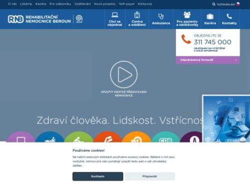 Lékařská pohotovost dospělí - Nemocnice Beroun