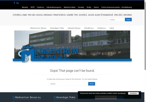 Zobrazit webové stránky Kardiologie Medicentrum Beroun - MUDr. Ondřej Aschermann