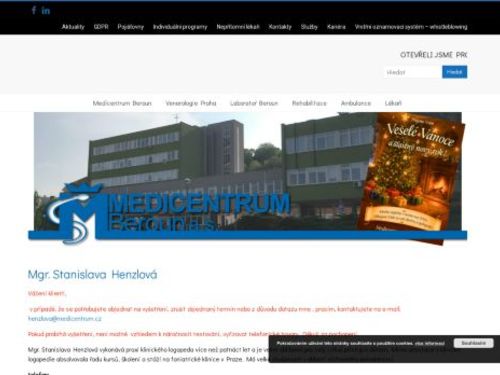 Logopedie Medicentrum Beroun - Mgr. Stanislava Henzlová