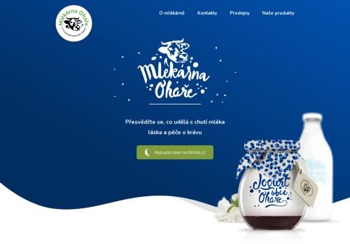 Webové stránky PROTECO AGRO s.r.o., Ohaře