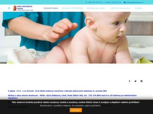 Praktický lékař pro děti a dorost Medicentrum Beroun - MUDr. Helena Budošová