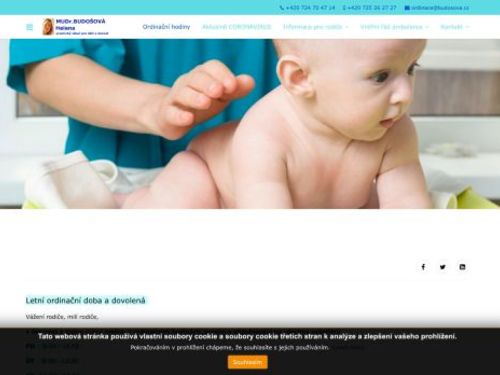 Praktický lékař pro děti a dorost Medicentrum Beroun - MUDr. Helena Budošová
