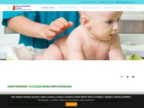 Praktický lékař pro děti a dorost Medicentrum Beroun - MUDr. Helena Budošová