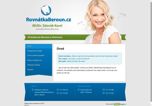 Zobrazit webové stránky Ortodoncie - MUDr. Zdeněk Karel